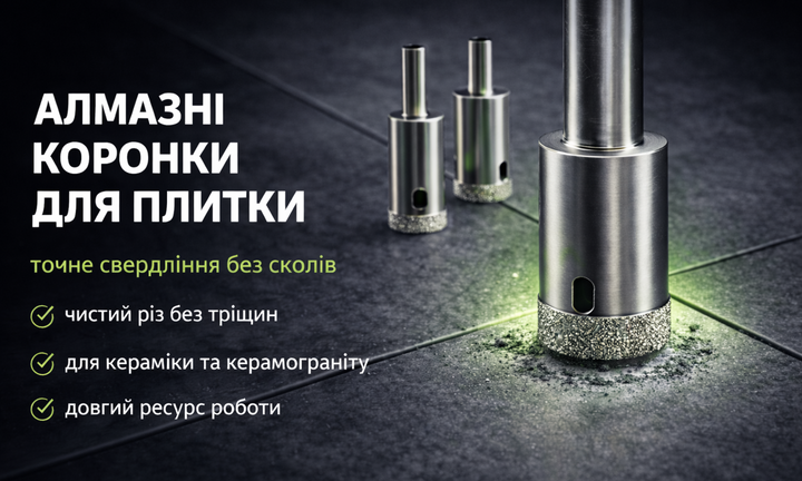 Алмазні коронки