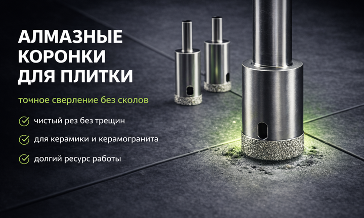 Алмазные коронки